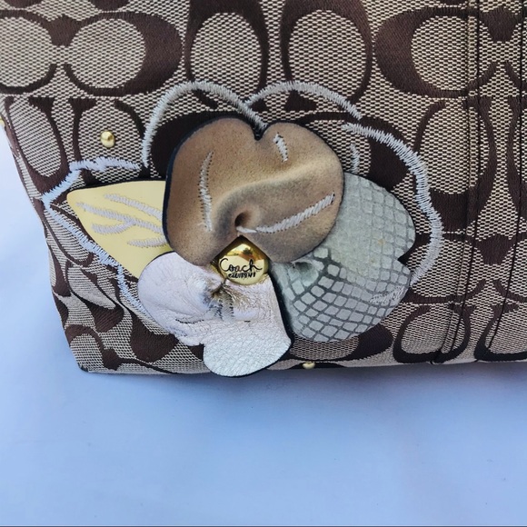 Coach authentic Signature Bleeker Floral bag - Picture 3 of 15